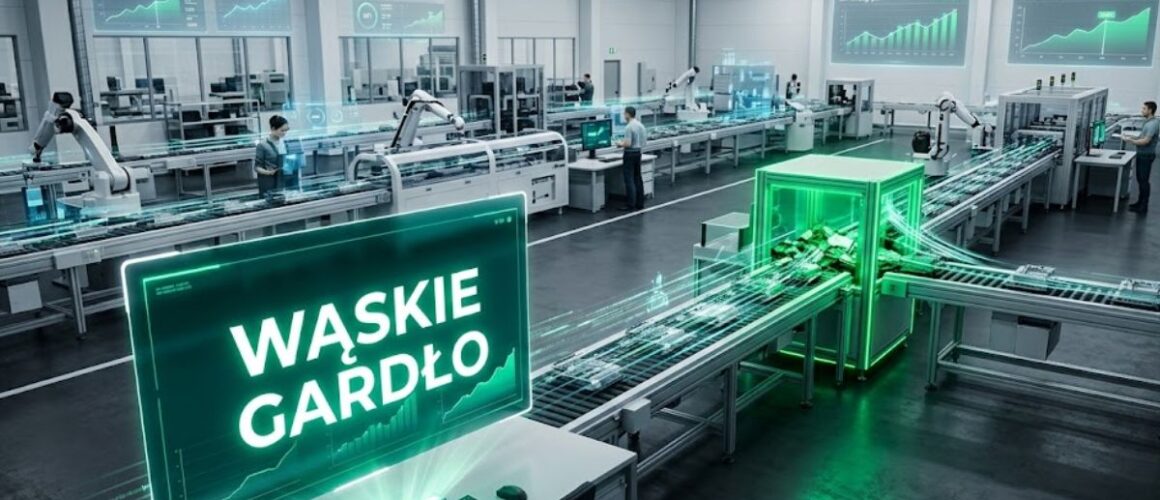 Theory of Constraints (TOC) – identyfikacja wąskich gardeł i optymalizacja produkcji w nowoczesnej fabryce