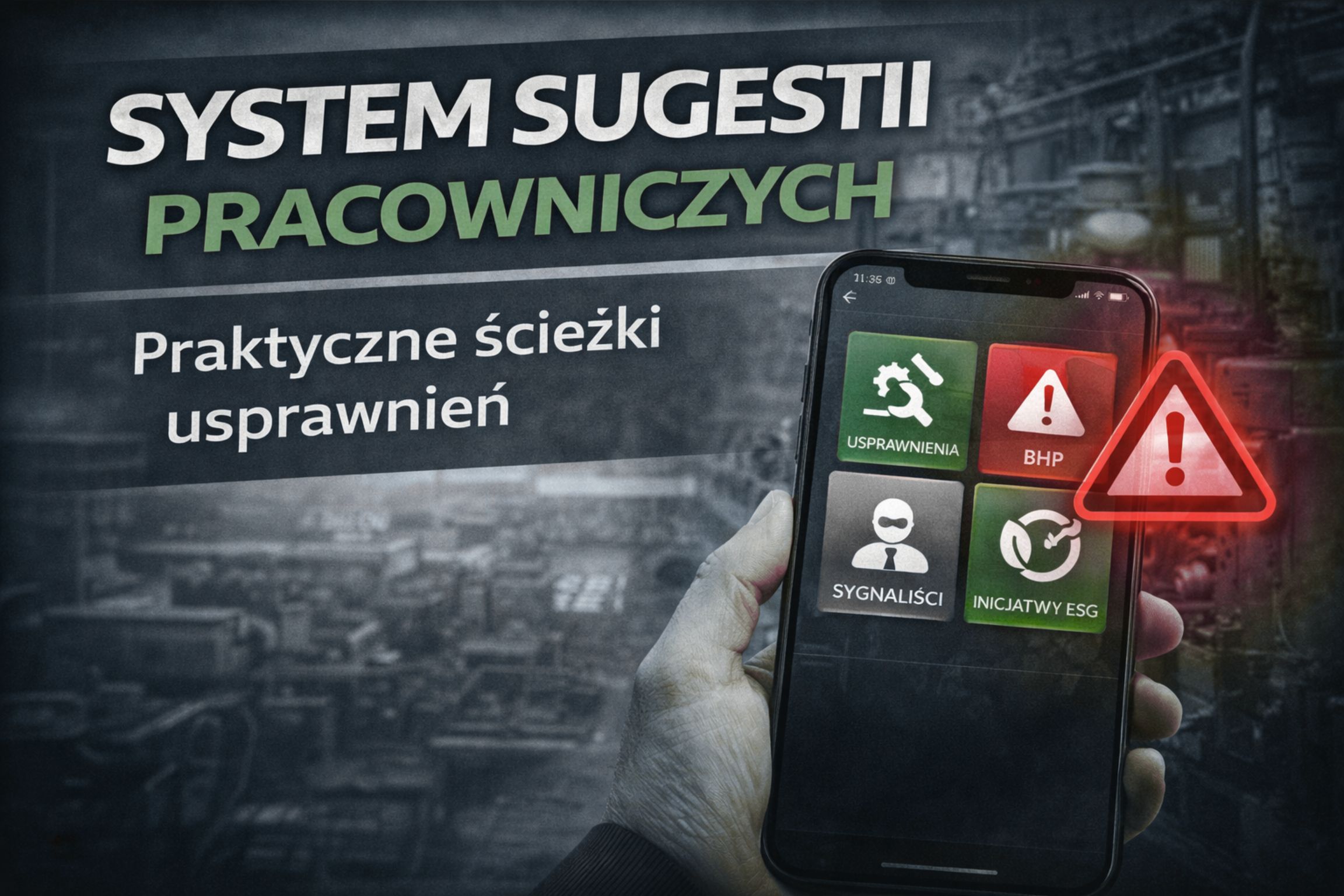 Cluer – system sugestii pracowniczych: usprawnienia, BHP i ESG