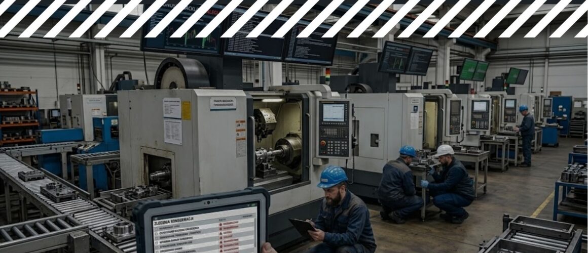 Dlaczego samo wdrożenie CMMS nie zmniejsza przestojów – przykład z fabryki