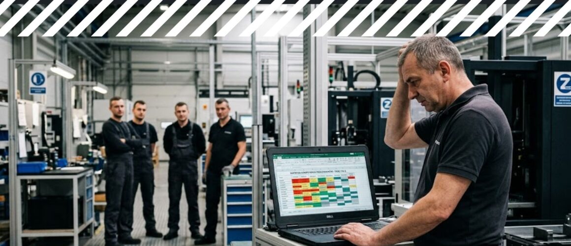 Matryca kompetencji w Excelu – dlaczego przestaje działać?