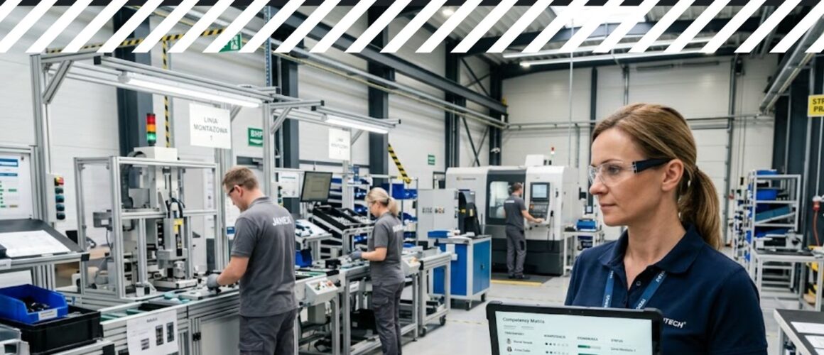 Jak szybko sprawdzić kompetencje pracowników na produkcji (5 min)